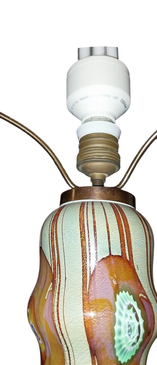 Lampe verre soufflé de Murano, Années 70 - E. Nason & G. Radi-photo-7