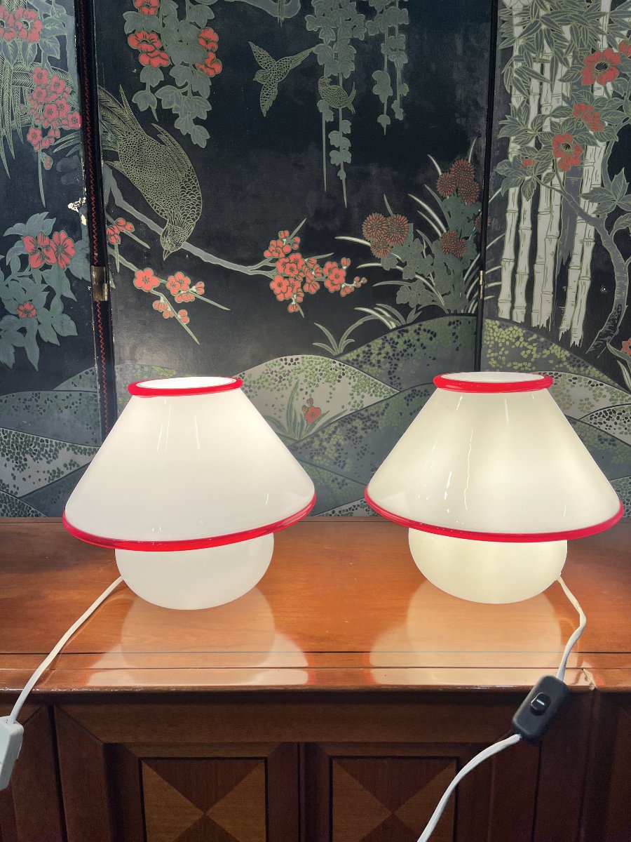 Leucos Murano Glass Lamp-photo-2