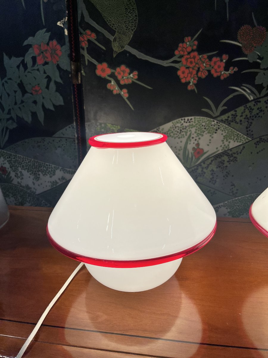 Leucos Murano Glass Lamp-photo-3