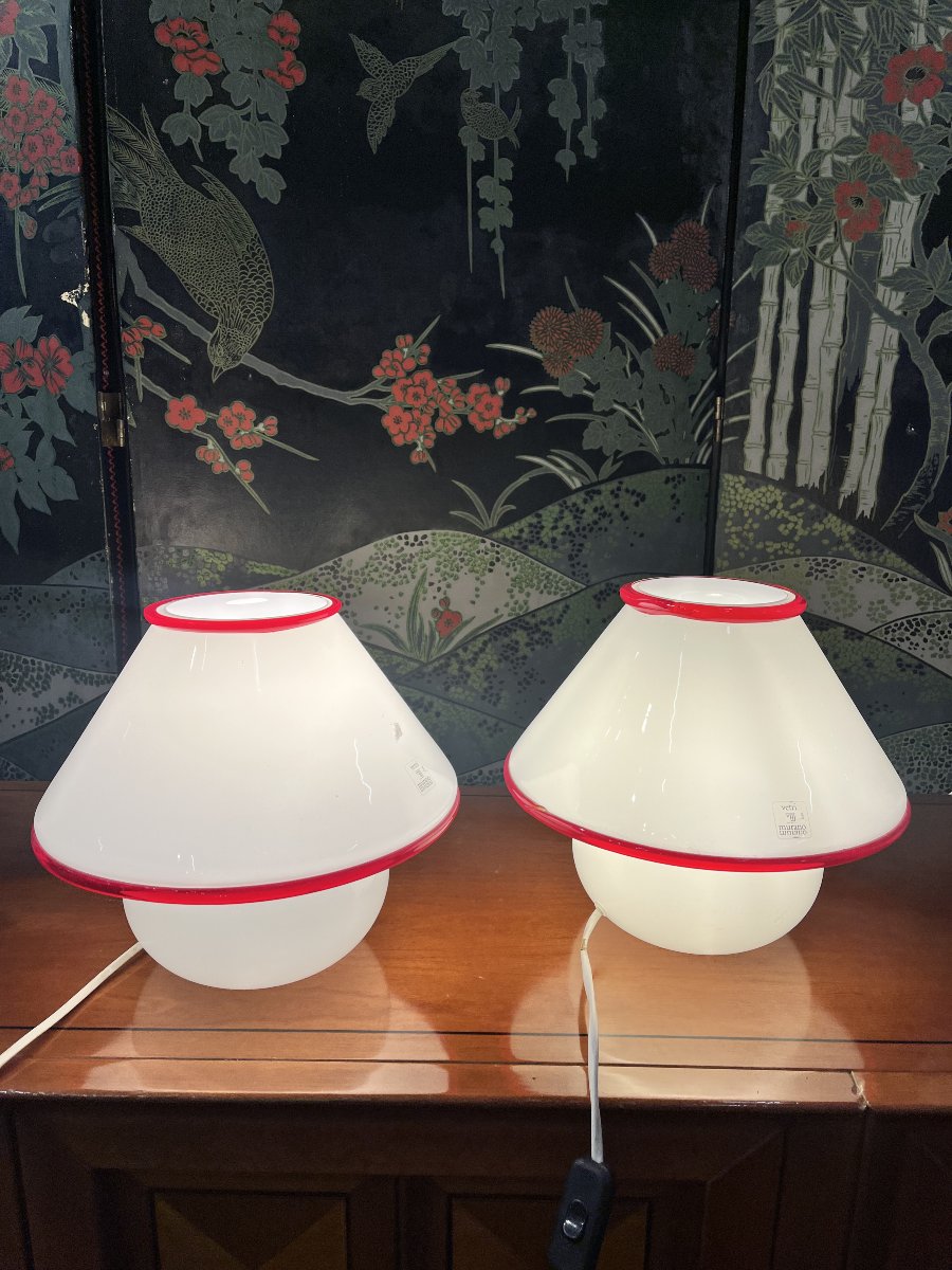 Leucos Murano Glass Lamp-photo-2