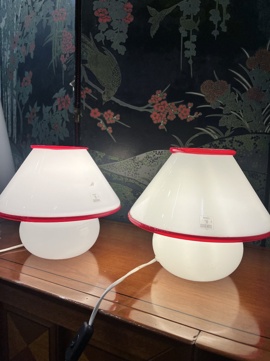 Leucos Murano Glass Lamp-photo-4
