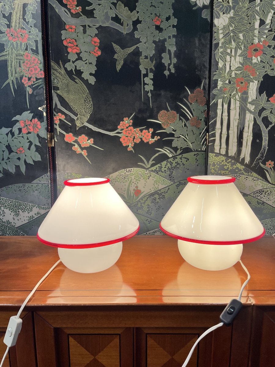 Leucos Murano Glass Lamp