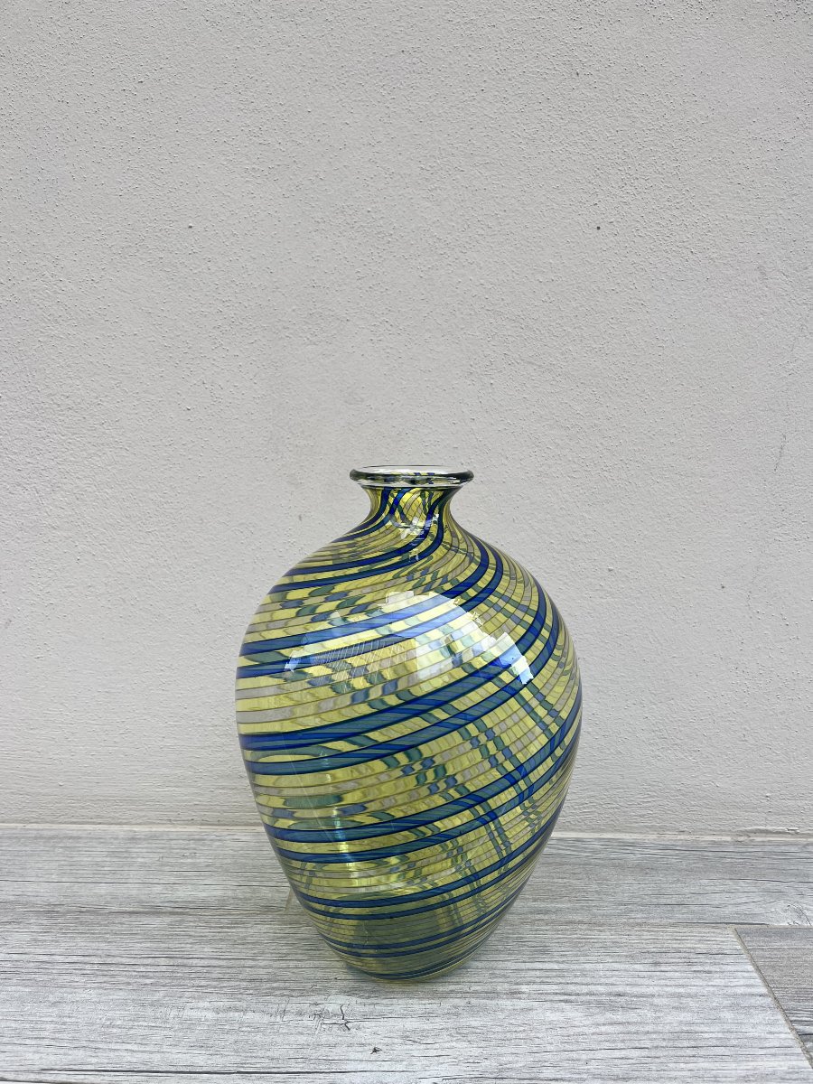 Vase en verre de Murano