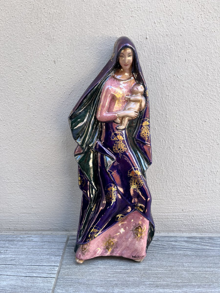 "madonna And Child" By Pietro Melandri-photo-2