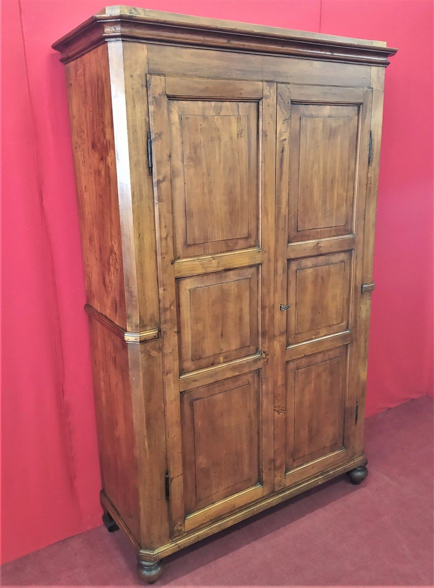 Armoire à Deux Portes En Peuplier Blanc