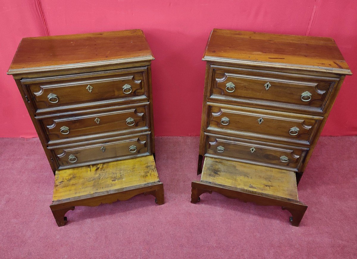 Pair Of Emilian Bedside Tables-photo-3