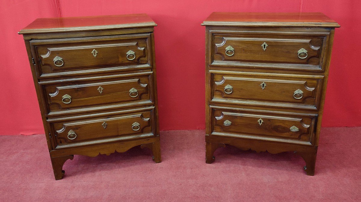 Pair Of Emilian Bedside Tables-photo-6