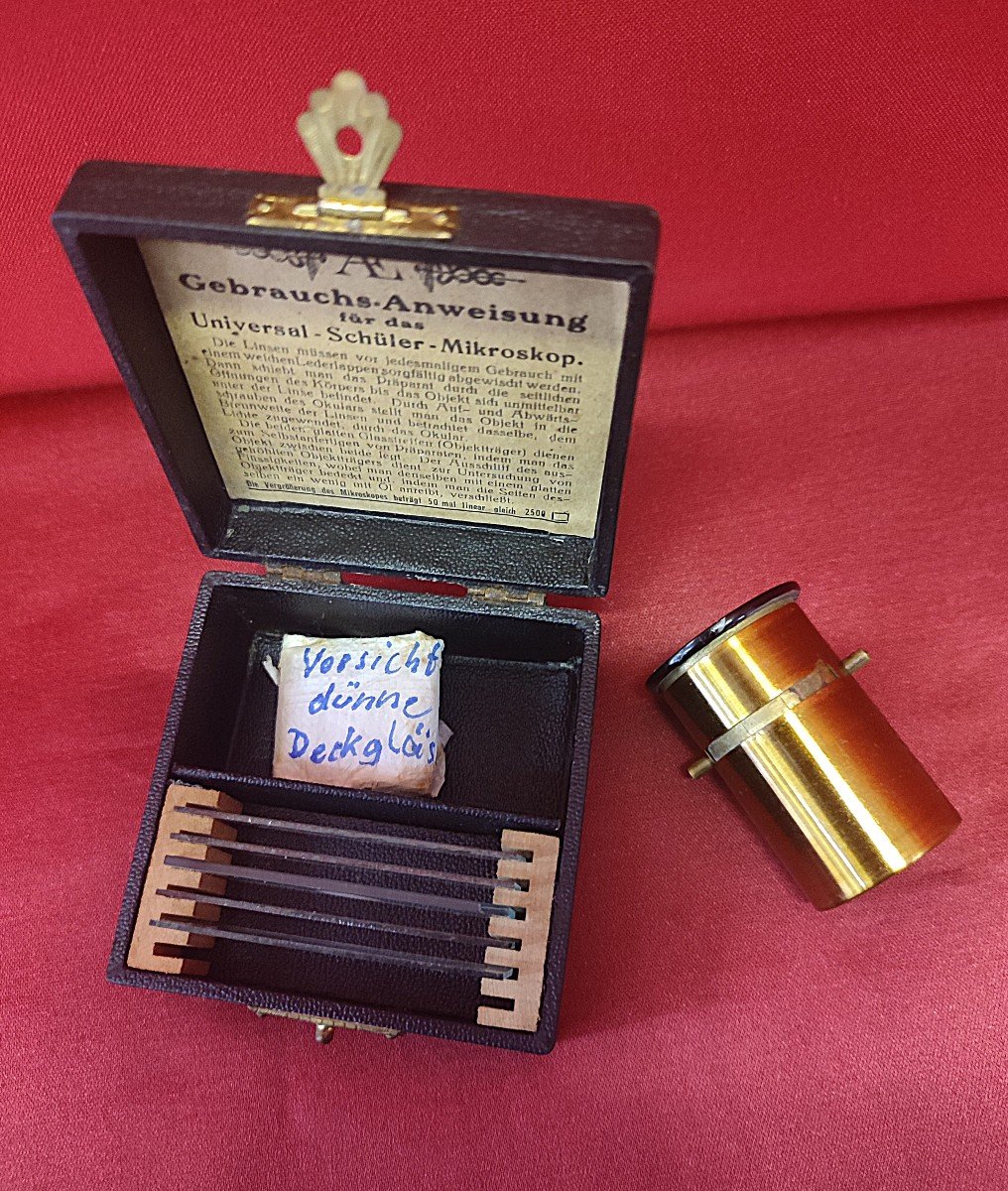 Vintage Pocket Microscope-photo-2