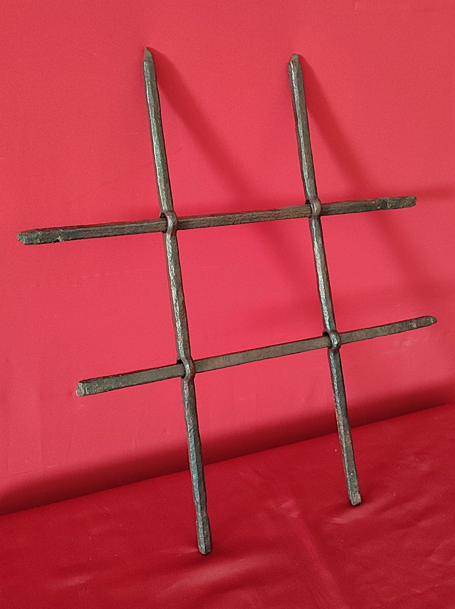 Built-in Wrought Iron Grate