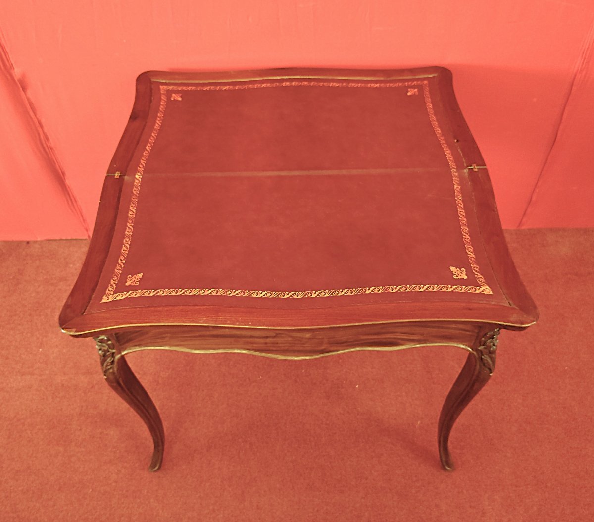 Table De Jeu En Acajou-photo-2