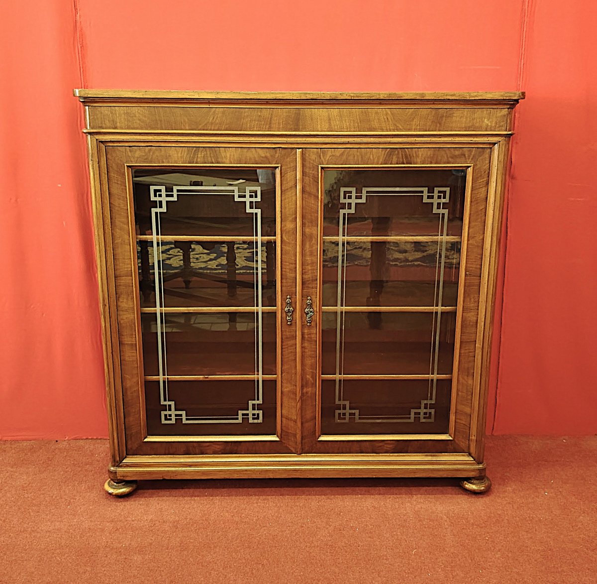 Narrow Bookcase Display Case-photo-6