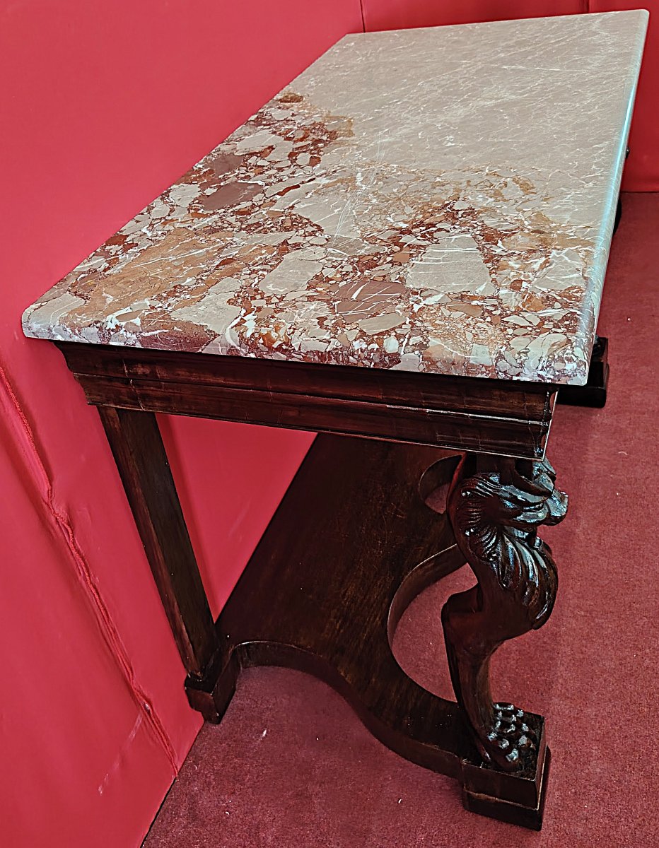 Console sicilienne aux griffons-photo-2