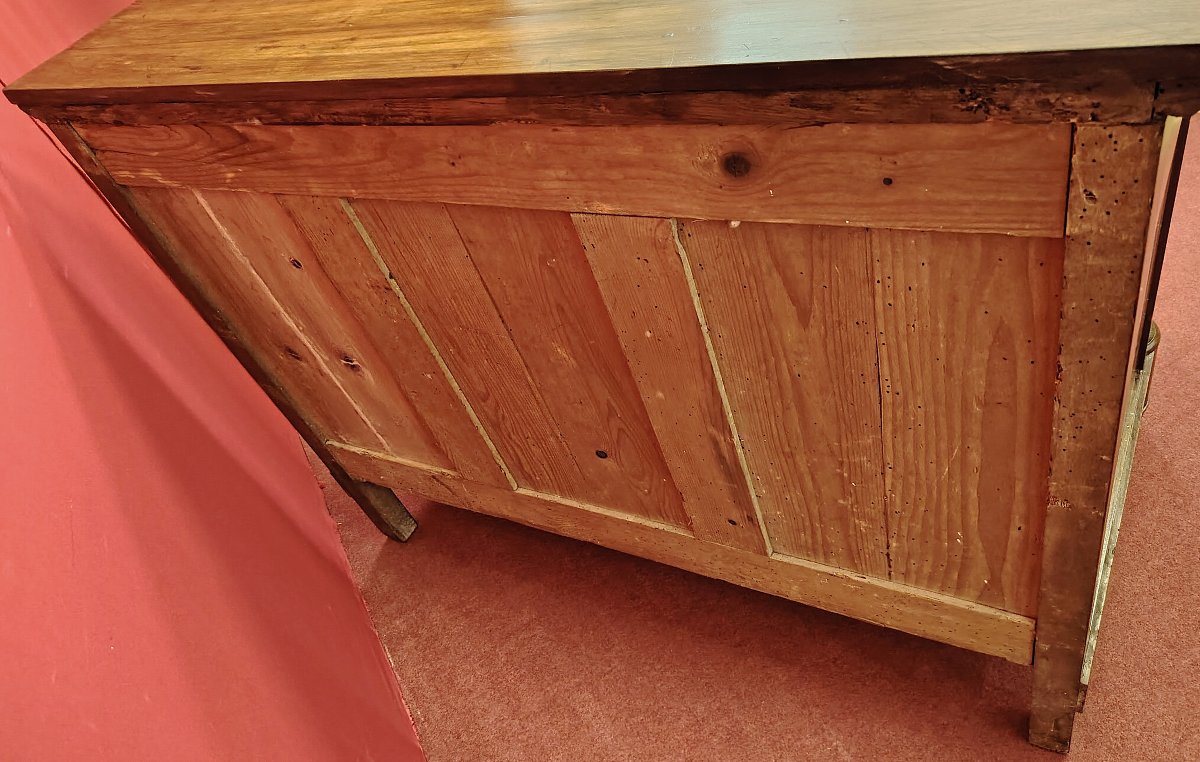 Empire Walnut Chest Of Drawers-photo-5