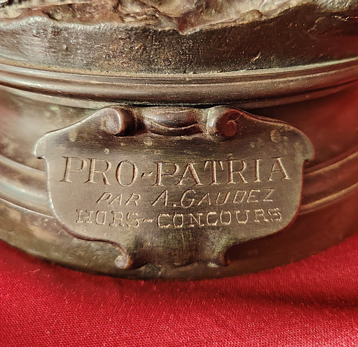 Bronze Adrien Etienne Gaudez-photo-3