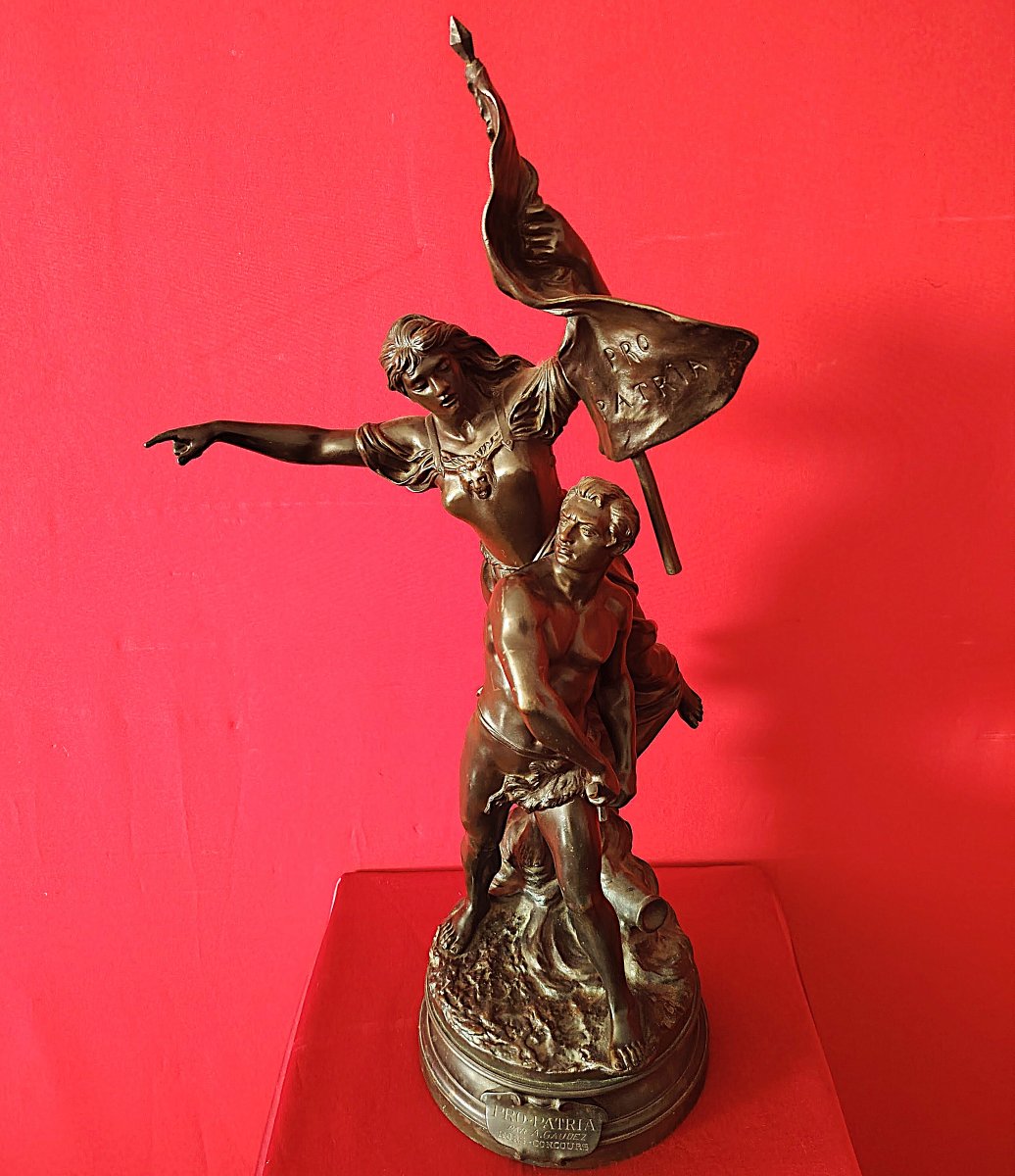 Bronze Adrien Etienne Gaudez-photo-6