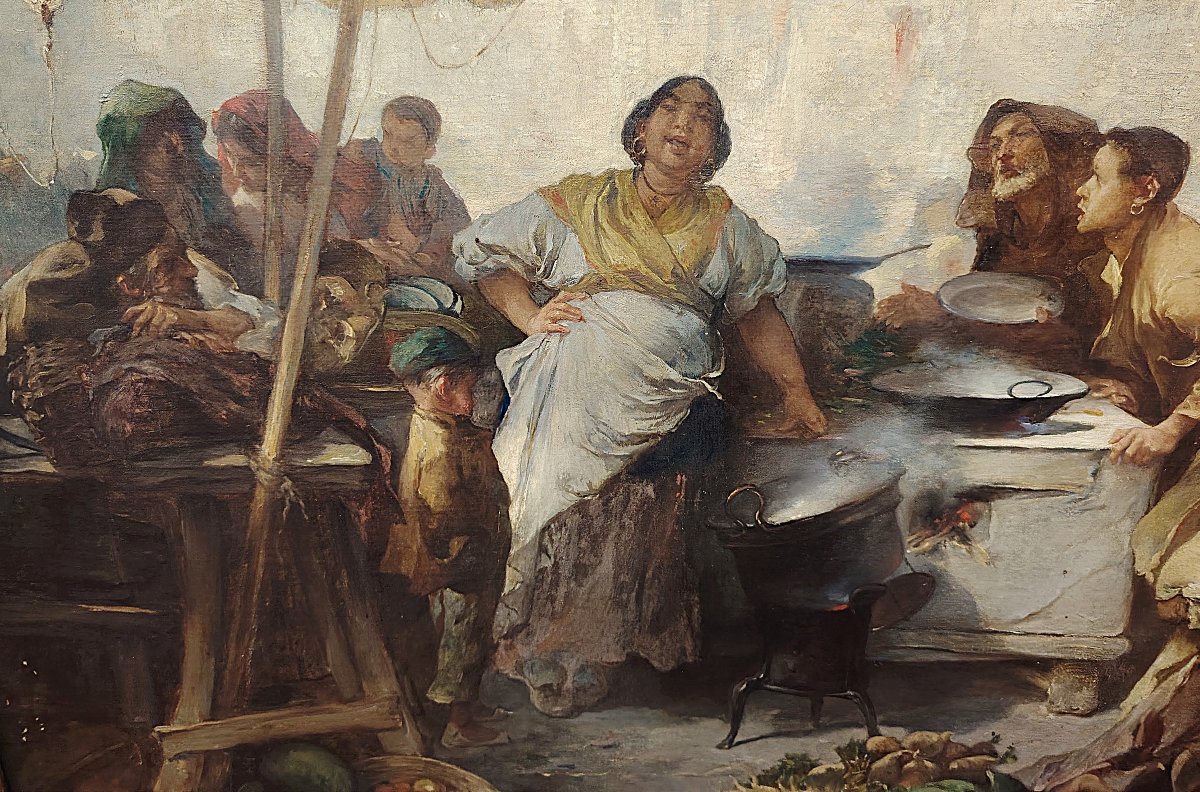 Place du marché de Naples François Reynaud-photo-3