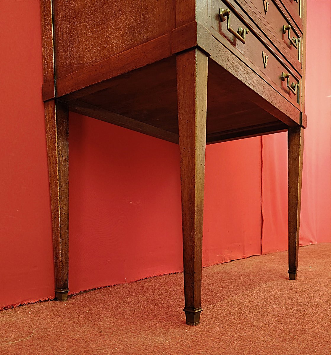 Bedside Table With Three Drawers-photo-4