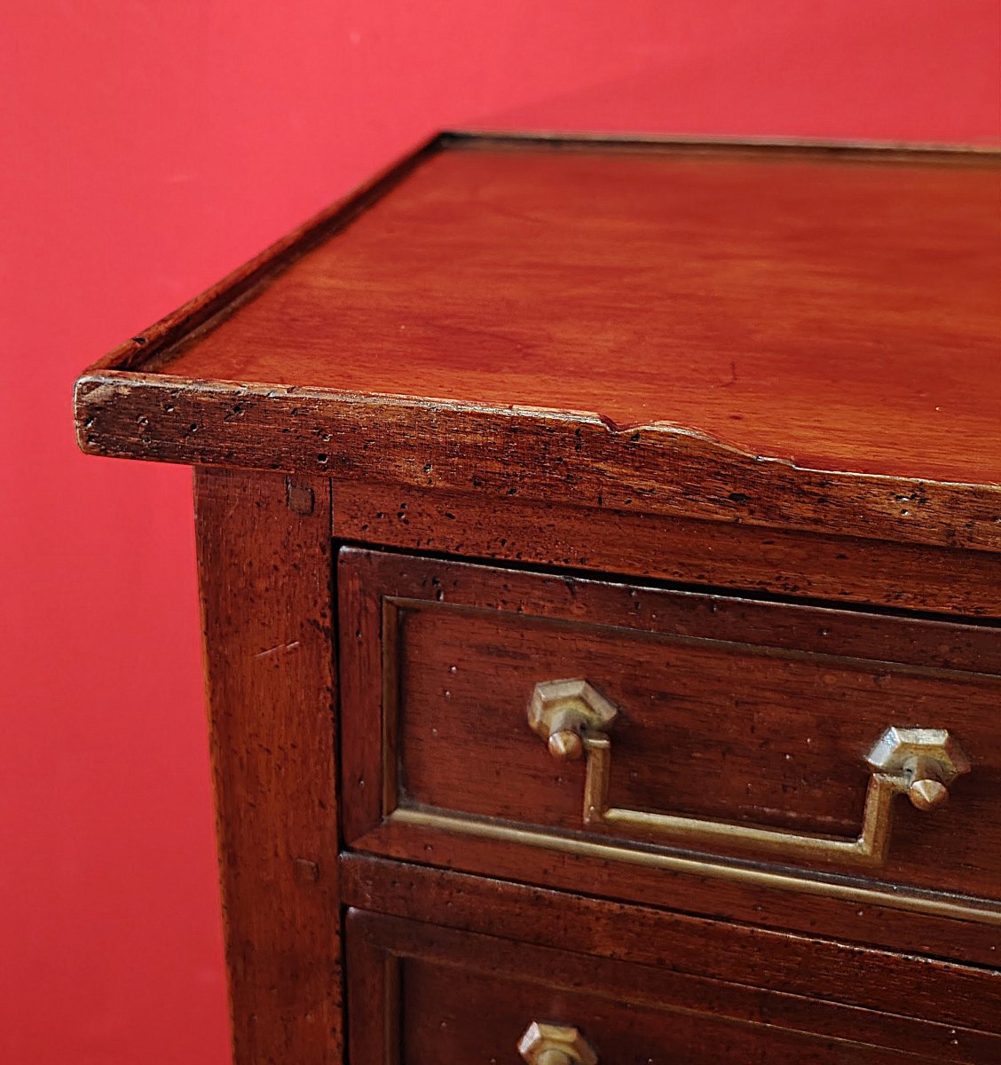 Bedside Table With Three Drawers-photo-2