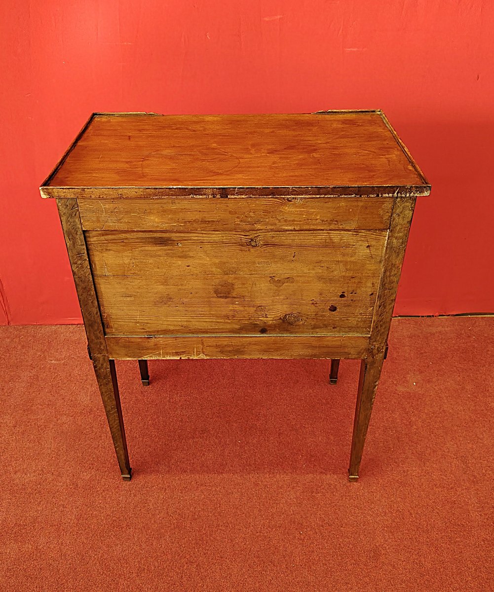 Bedside Table With Three Drawers-photo-4