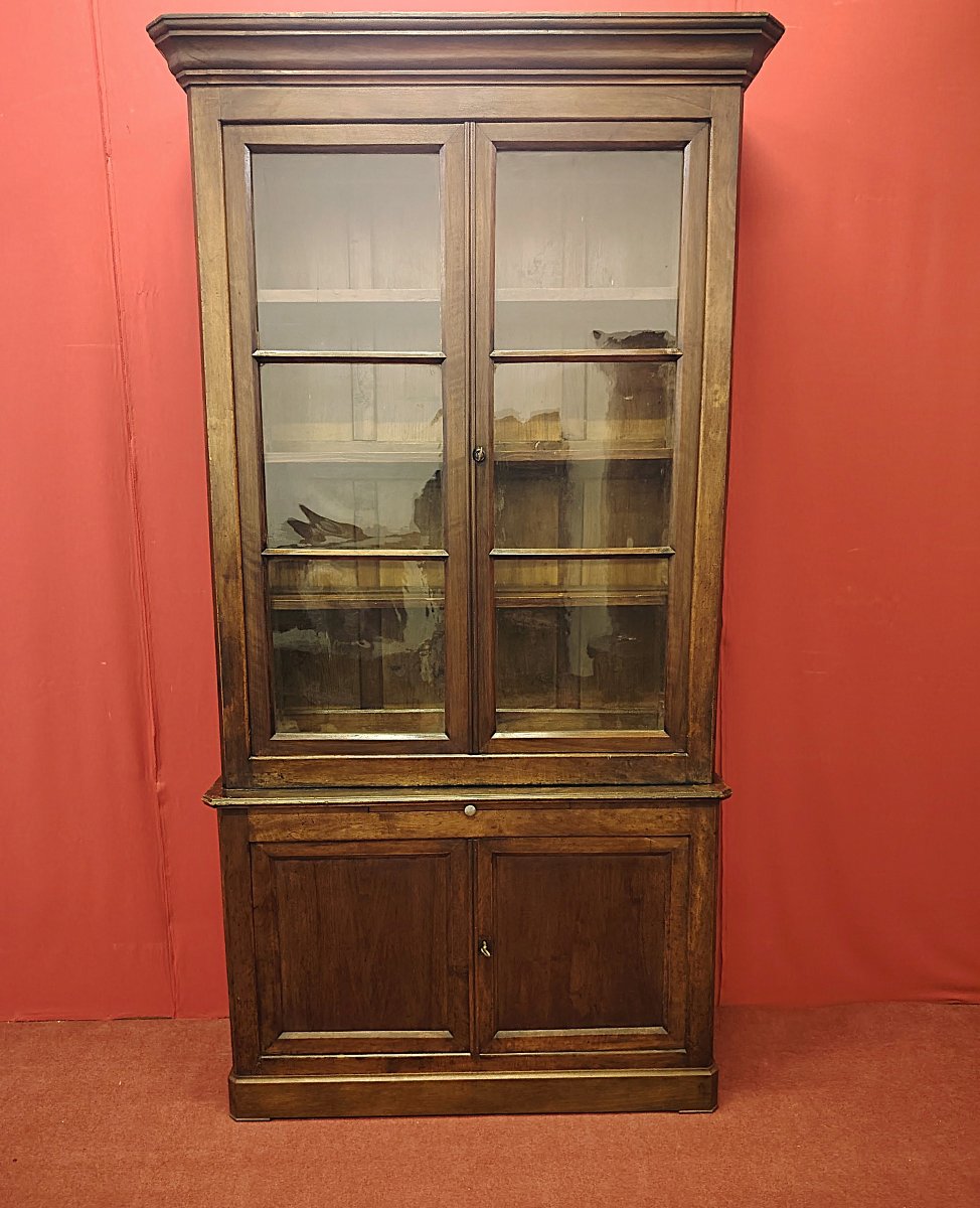 Petite bibliothèque à 2 portes-photo-6