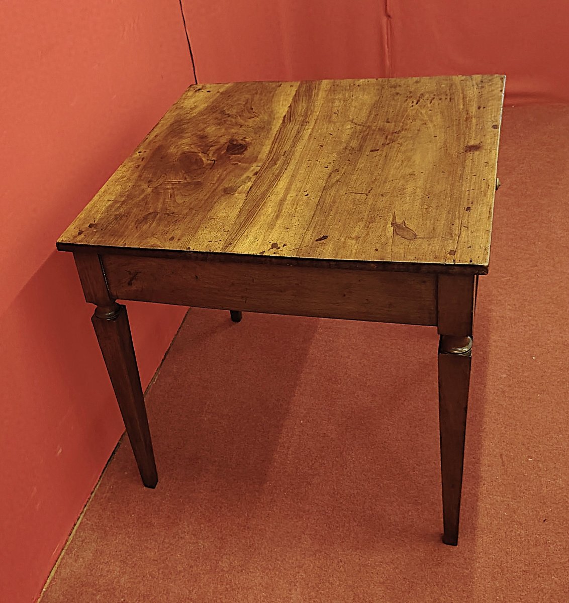 Small Square Louis XVI Table-photo-3