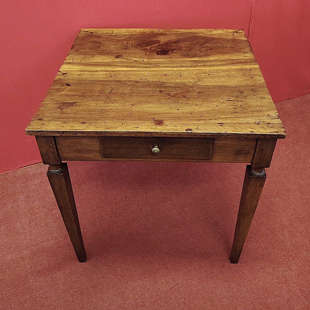 Small Square Louis XVI Table-photo-4