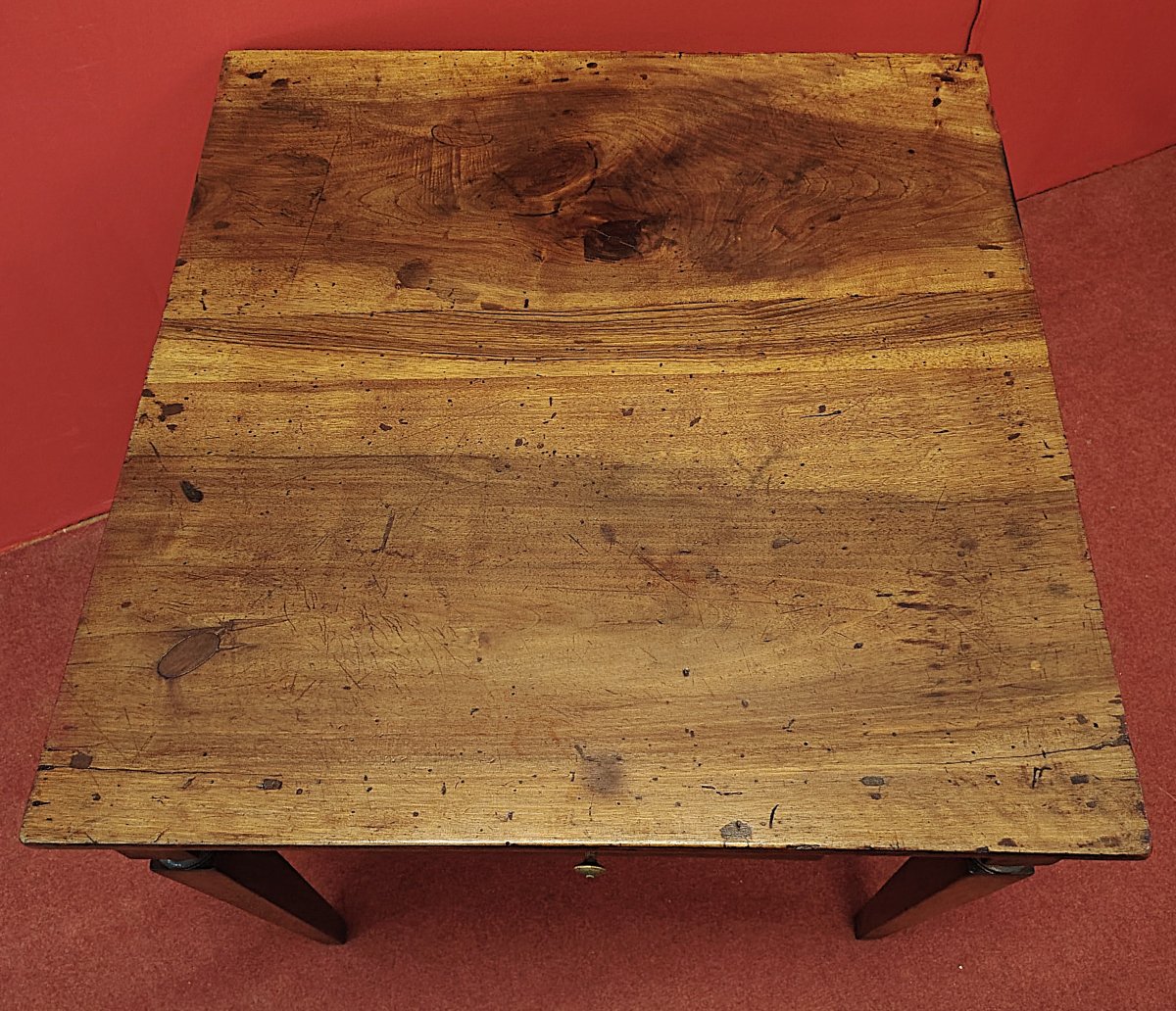 Small Square Louis XVI Table-photo-2