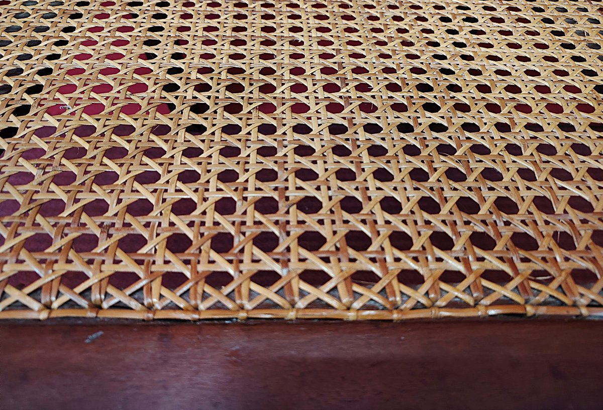 Banc avec de paille viennoise-photo-2