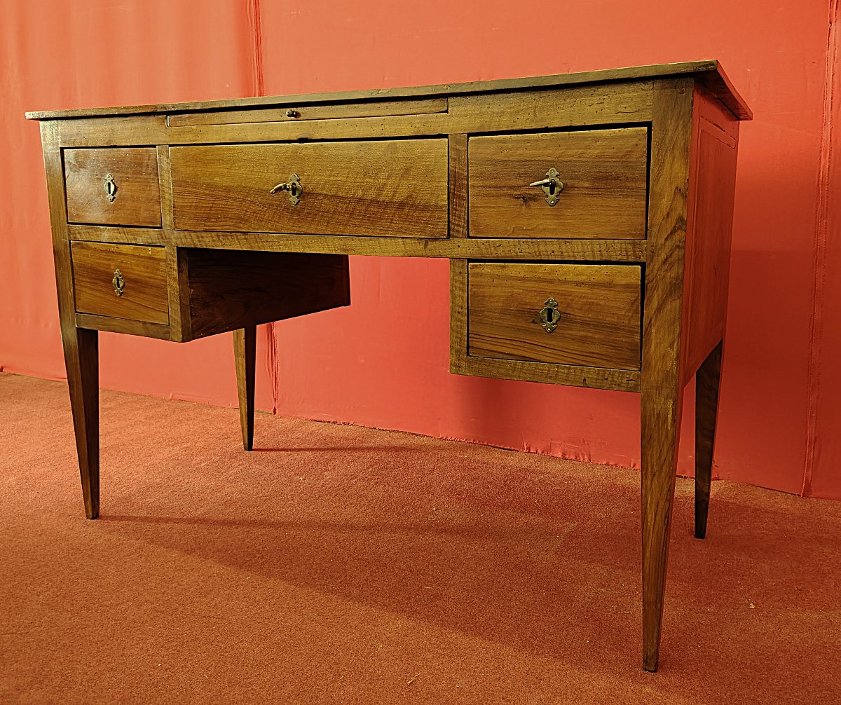 Walnut Desk With Pull-out-photo-1