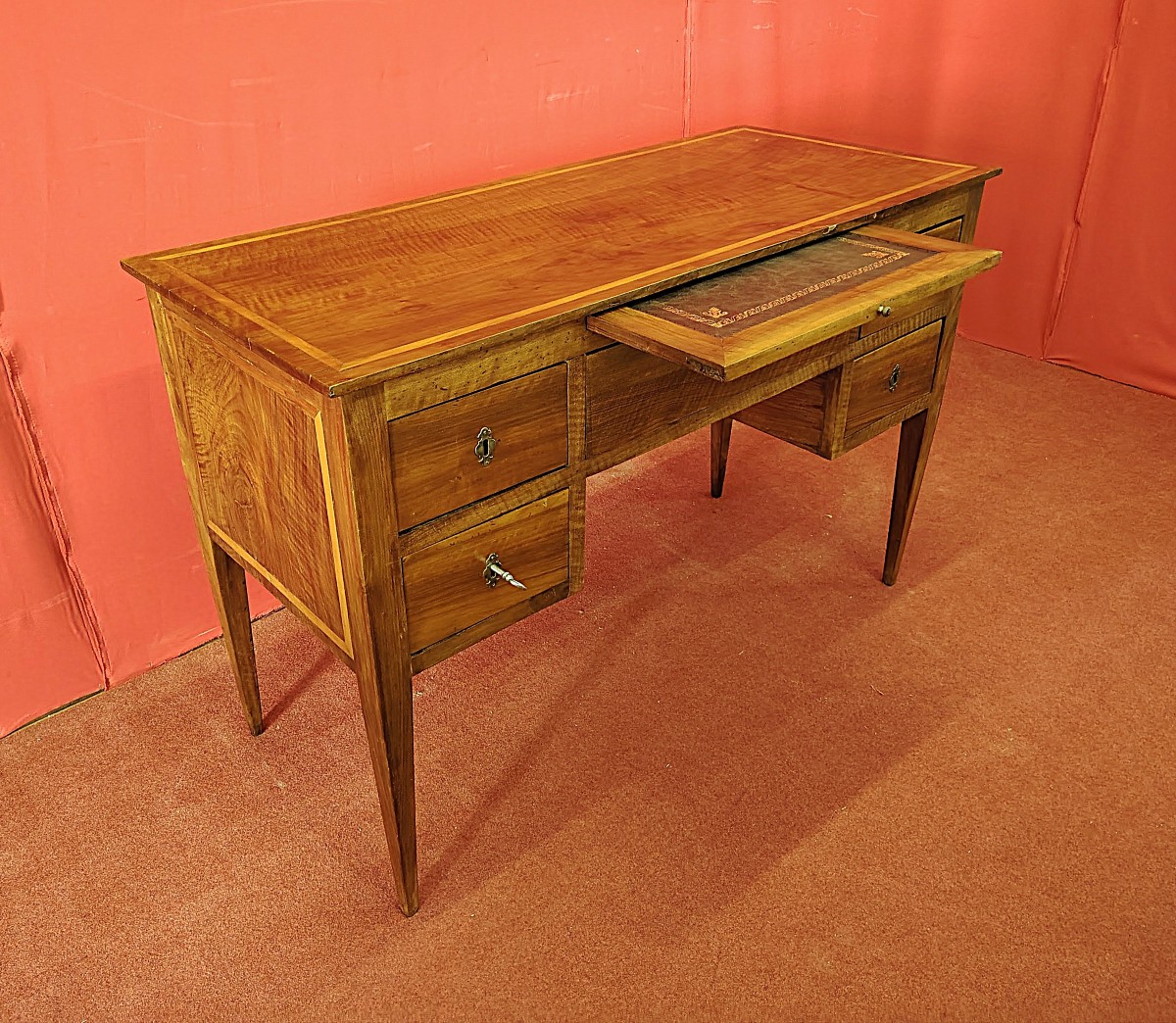 Walnut Desk With Pull-out