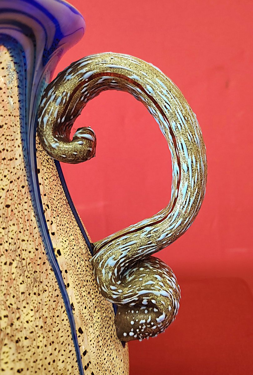 Murano Blown Glass Jug-photo-4