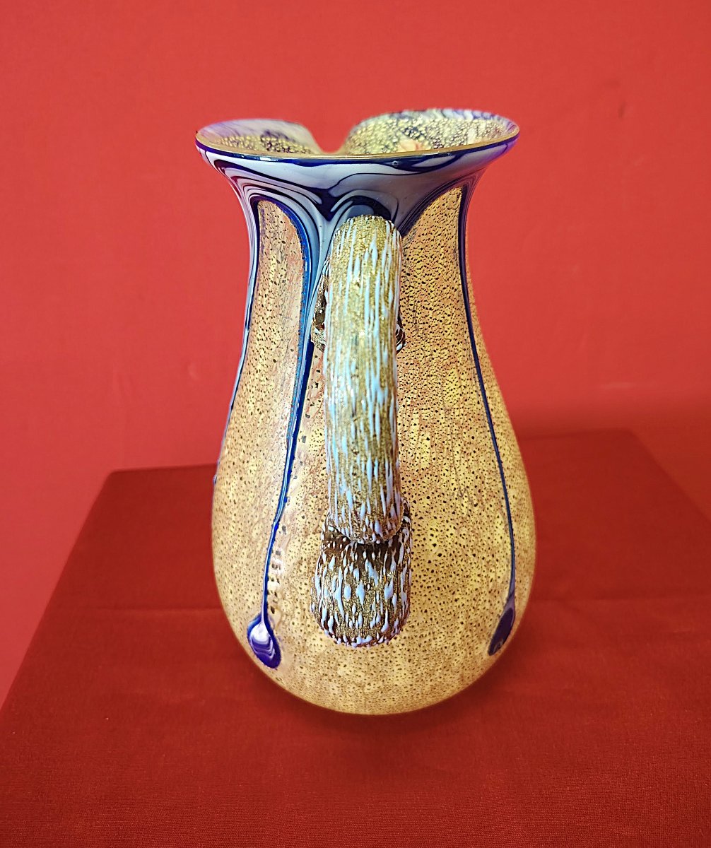 Murano Blown Glass Jug-photo-1