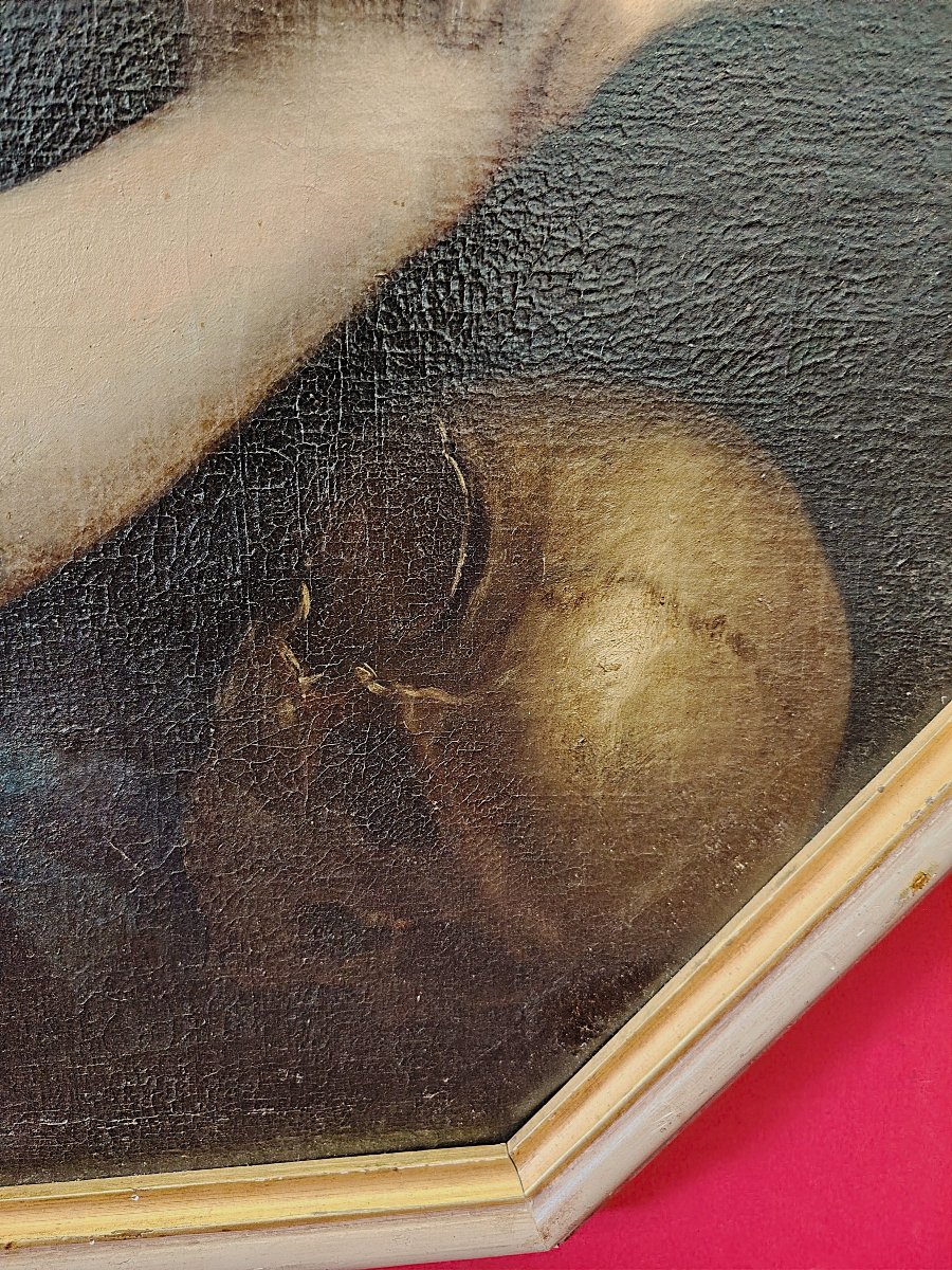 Penitent Magdalene – 17th-century Florentine School (circle Of G. Martinelli / F. Furini)-photo-4