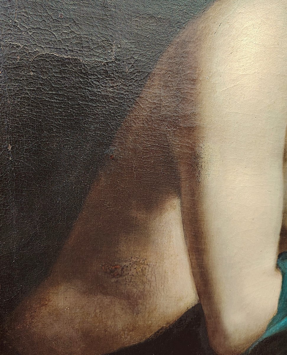 Penitent Magdalene – 17th-century Florentine School (circle Of G. Martinelli / F. Furini)-photo-1