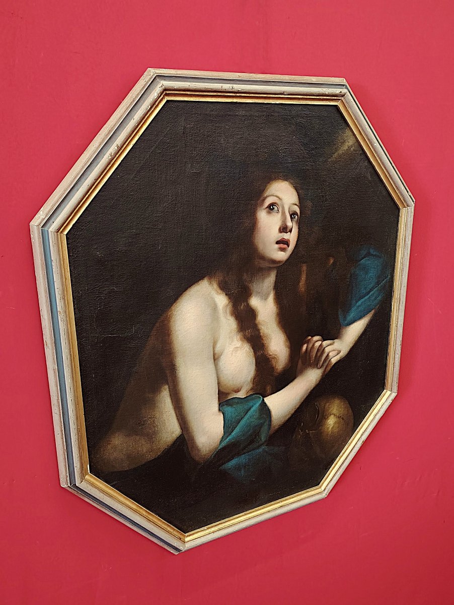 Penitent Magdalene – 17th-century Florentine School (circle Of G. Martinelli / F. Furini)