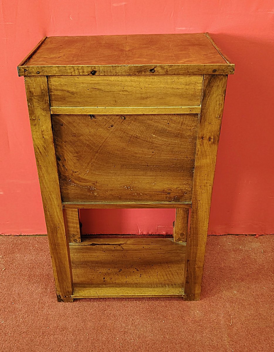 Table de chevet Empire "de milieu" en noyer-photo-5