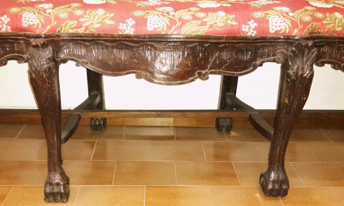 Italian Sofa Hand Carved-photo-1