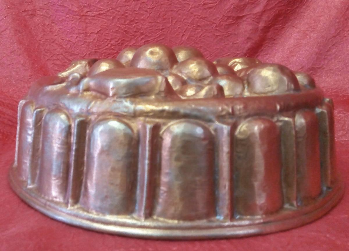 Mold For Cakes Tinned Copper-photo-2