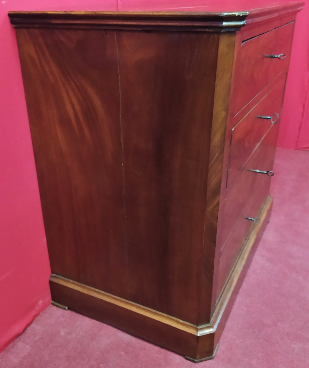  Mahogany Small Cabinet With Drawers-photo-3