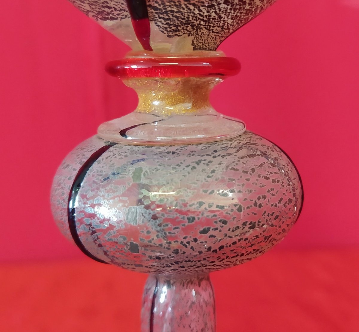 Murano Blown Glass Goblet-photo-4