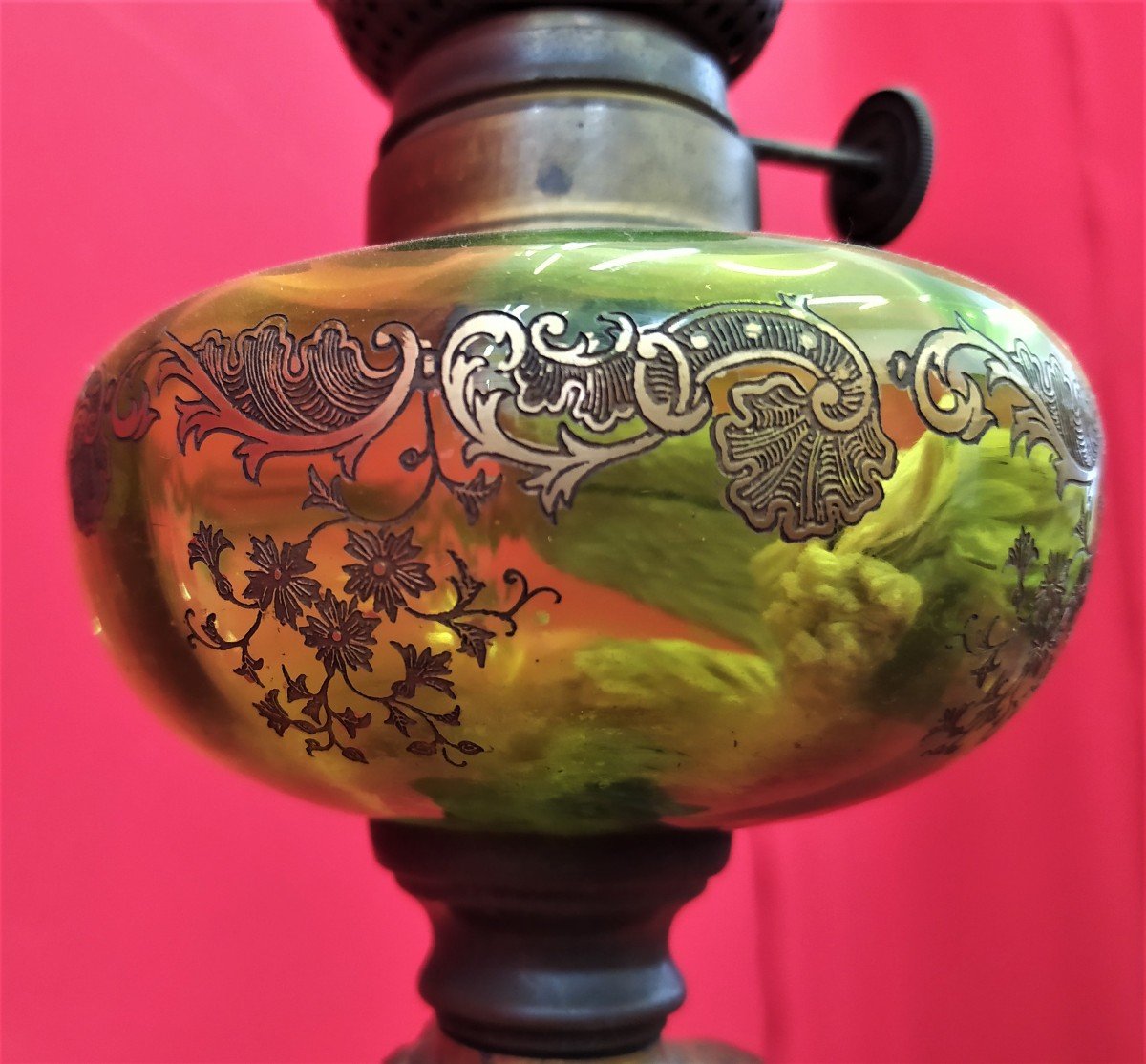 Alabaster Oil Lamp-photo-3