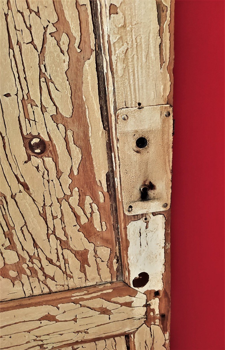 Single Door In Lacquered Fir-photo-4