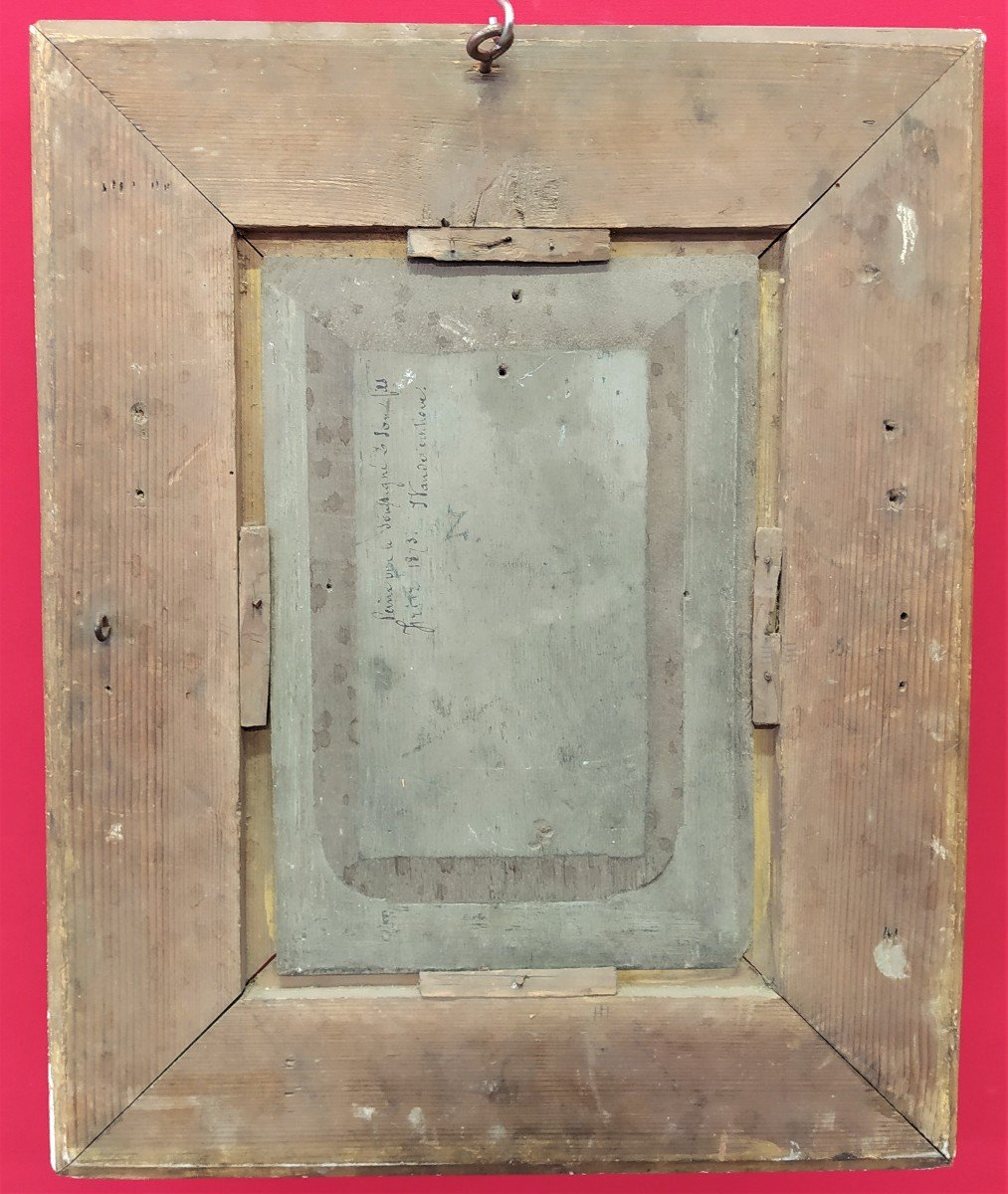 Rat Hunter, Panel Painting Jan Van De Kerkove (1822-1881)-photo-4