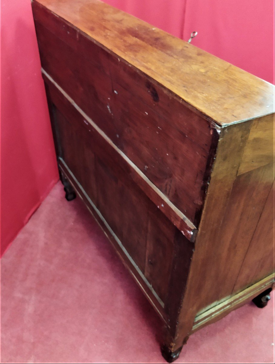 Drop-leaf Chest Of Drawers Provencal-photo-5