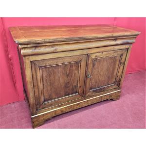 Walnut Sideboard With Elm Panels