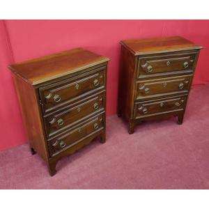 Pair Of Emilian Bedside Tables