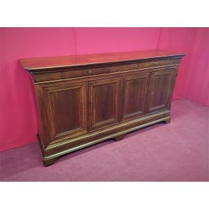 Narrow Four Door Sideboard