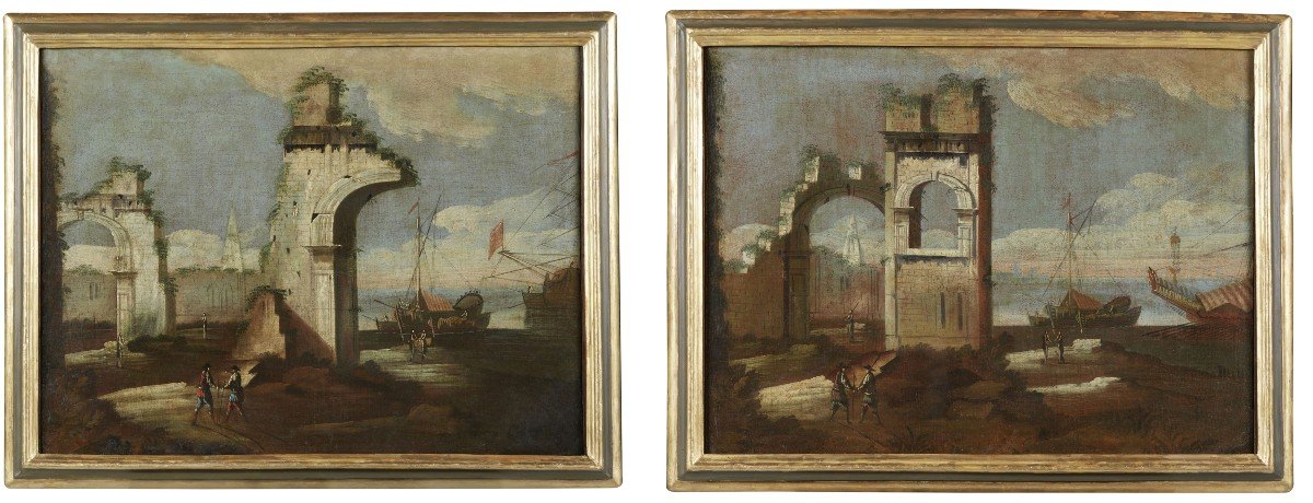 Pair Of Landscapes Master Of Landscapes Correr 700