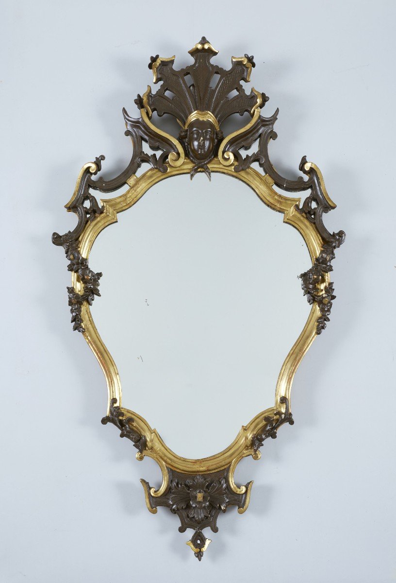 Pair Of Louis XVI Lombarde Mirrors 700-photo-4