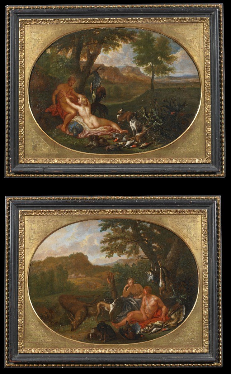 Galanti Scenes En Plein Air '700
